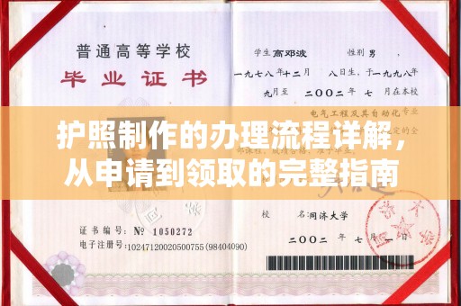舞钢护照制作的办理流程详解，从申请到领取的完整指南